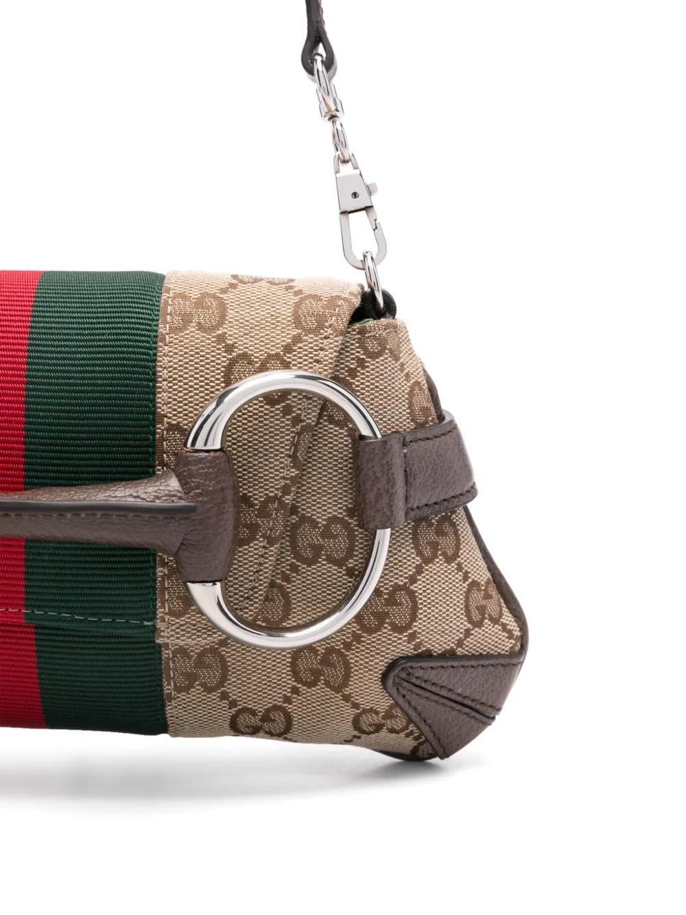 Gucci ホースビット チェーン ショルダーバッグ M レッド | Lyst