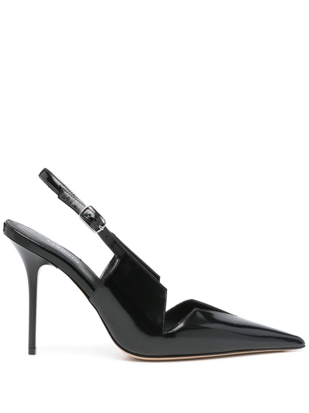 Coperni レディース ブラック 1100 Gloss スリングバック パンプス ヒール