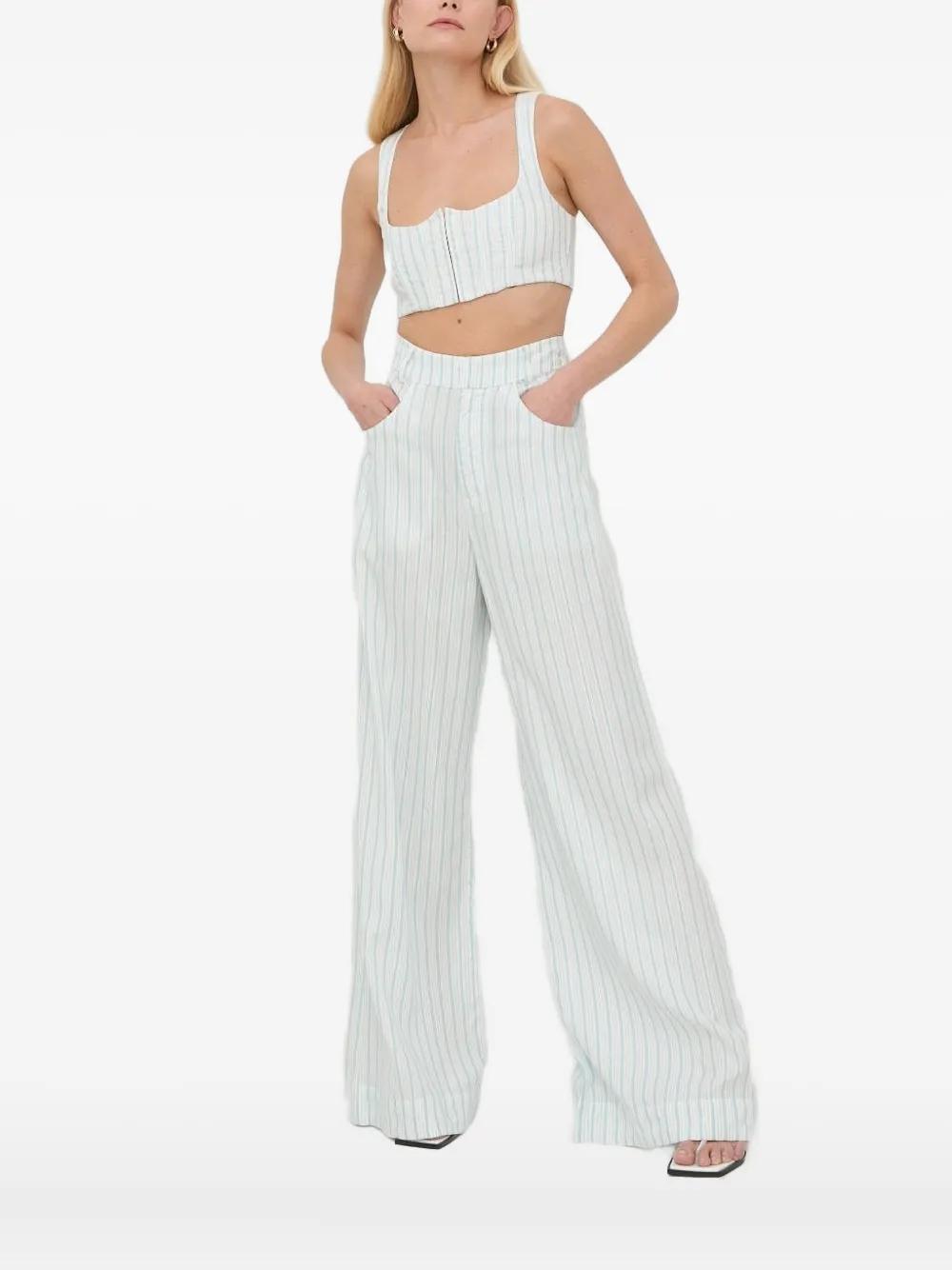 シルク タンク トップス　ラメ (FOR LOVE&LEMONS/フォーラヴアンドレモンズ) For Love & Lemons KEKE タンクトップ - Cream | REVOLVE