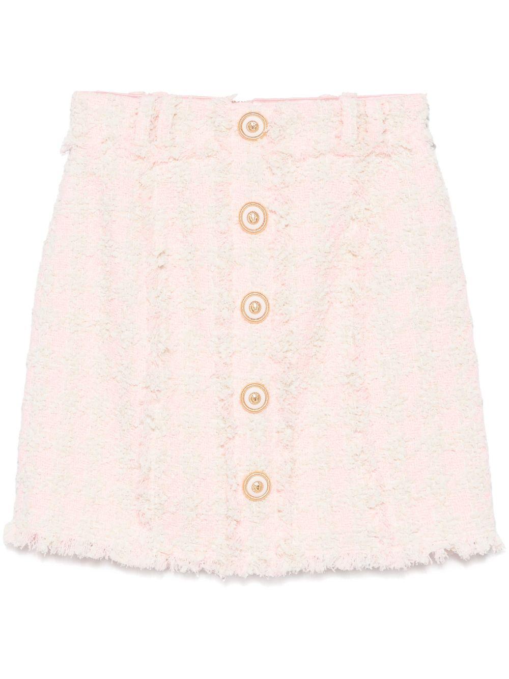pinko❤︎ツイードスカート （SALE】ラメツイード台形スカート 