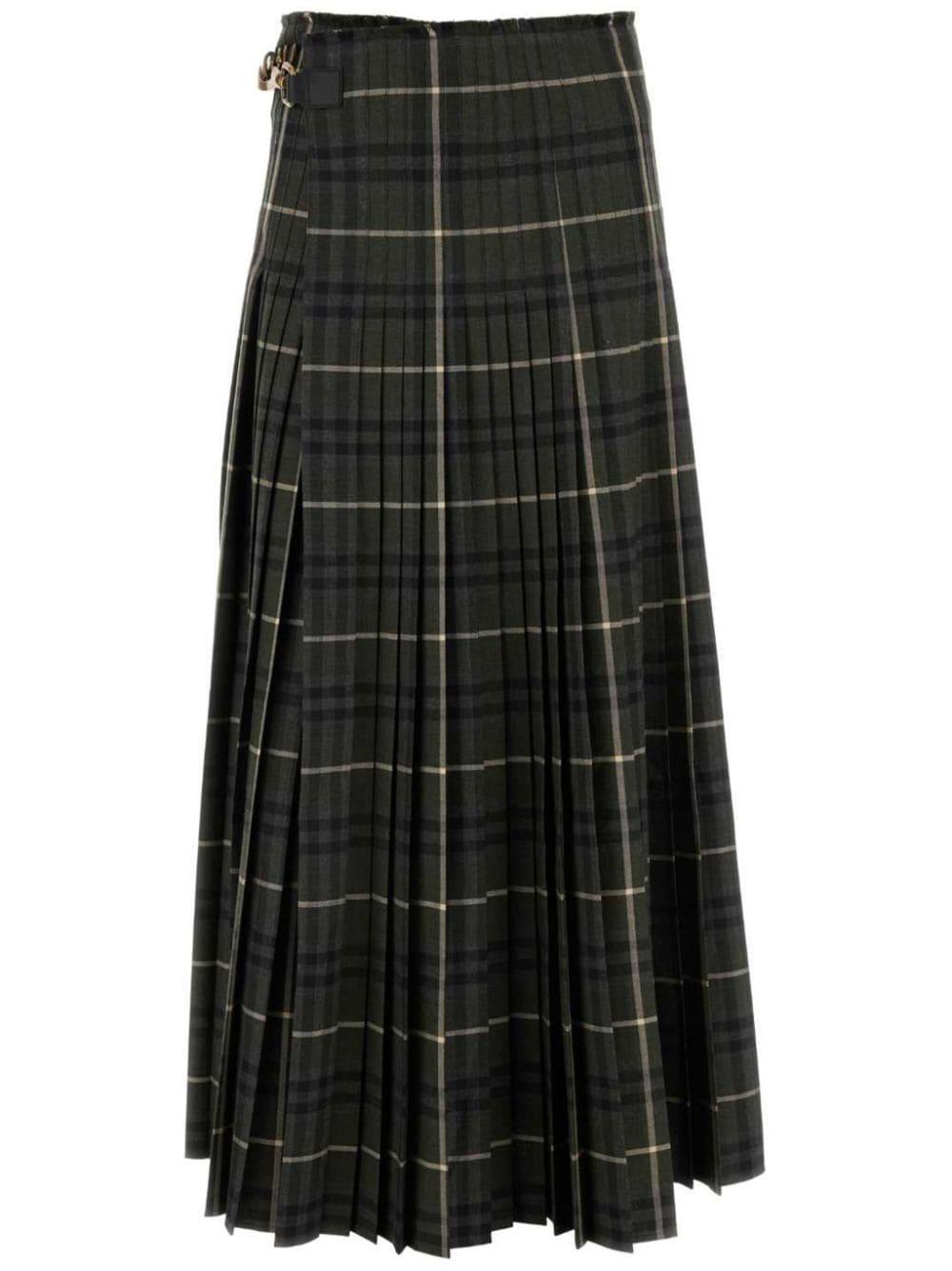 Burberry skirt sale hot sale