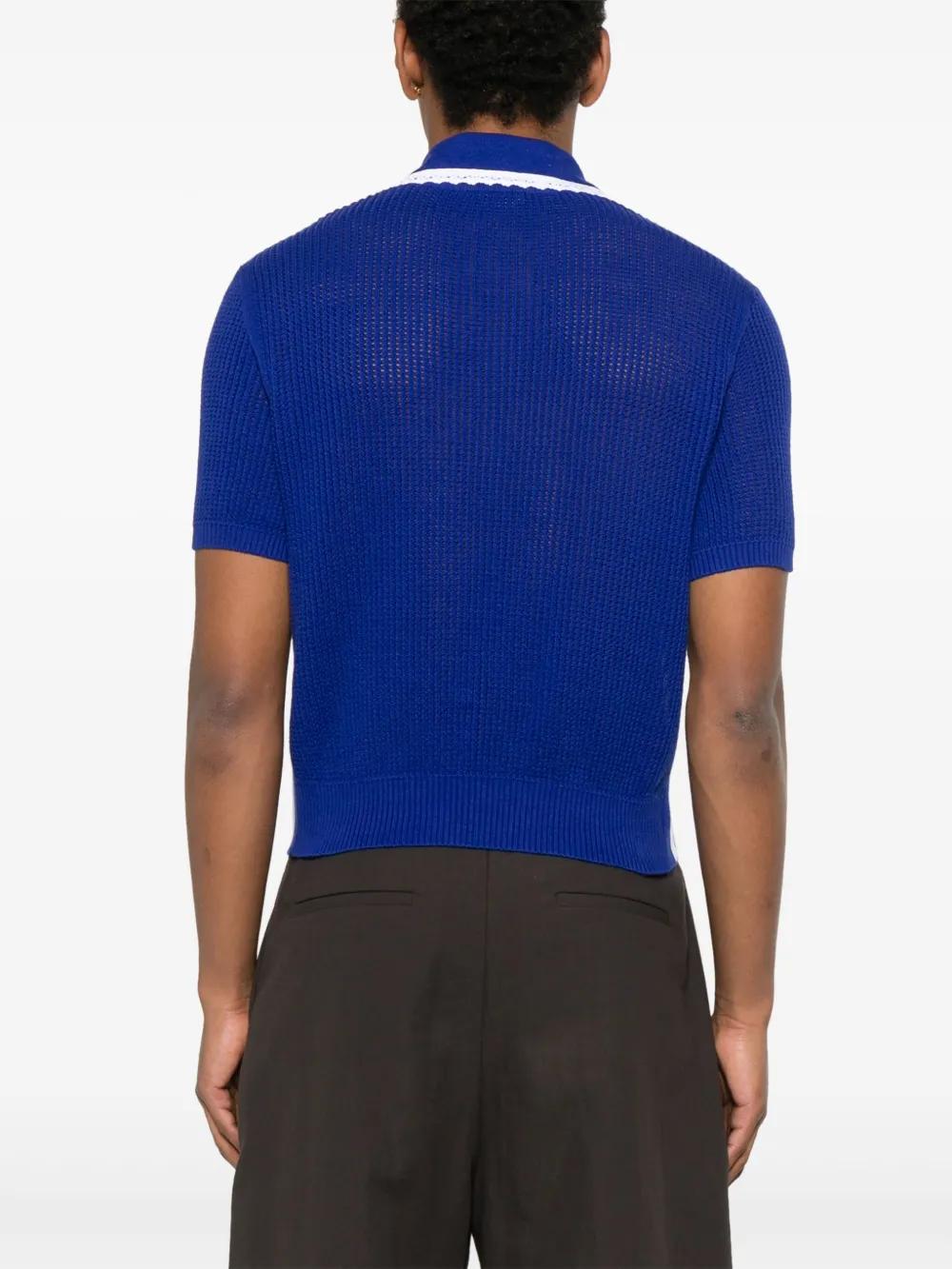 EGONLab DIAMOND KNIT POLO OURs sullen