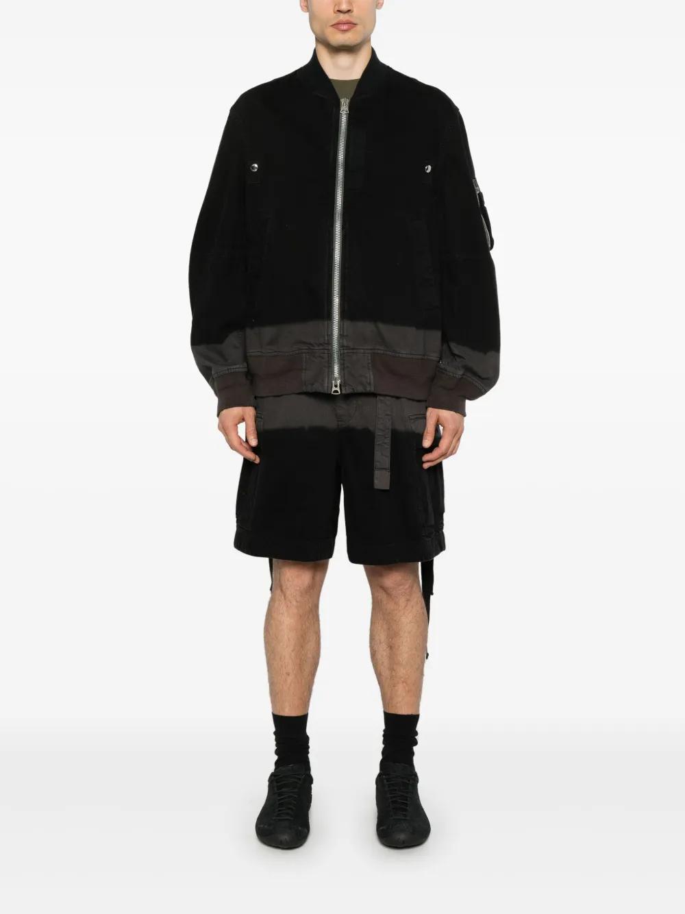 Sacai Garment-Dyed Jacket in Black for Men | Lyst Sacai Garment-Dyed Jacket in Black for Men | Lyst