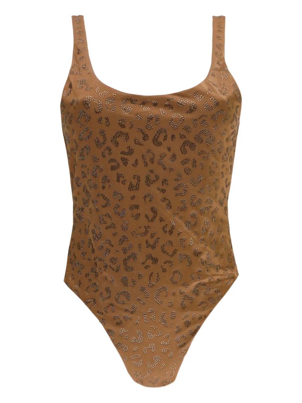 ワンピース水着 MC2 SAINT BARTH Marylin nylon one-piece swimsuit Marrone Woman brown one-piece Marylin swimsuit – MC2 Saint Barth