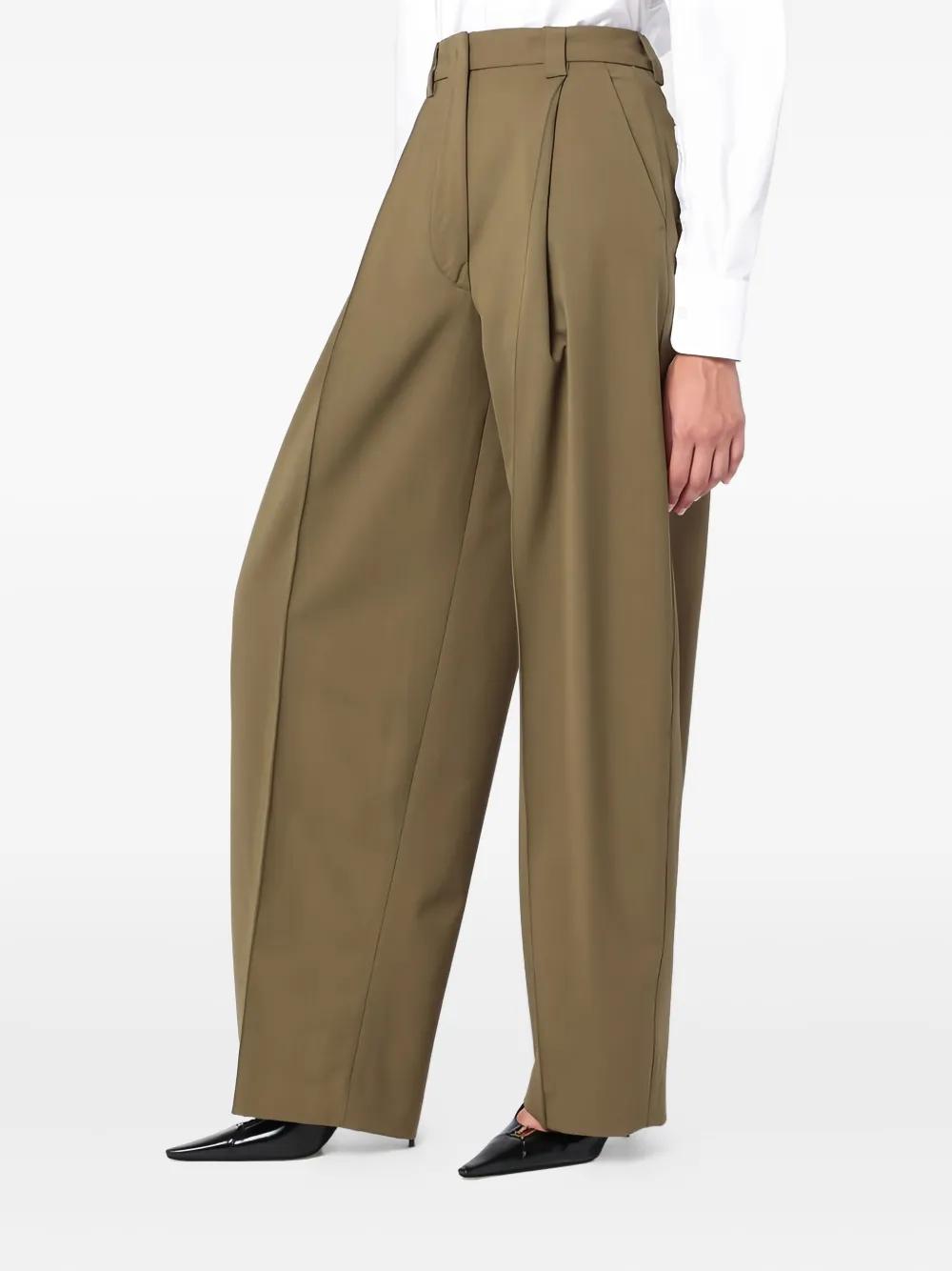 leinwande ［Hight-rise Balloon Trousers］ Designer High Waisted