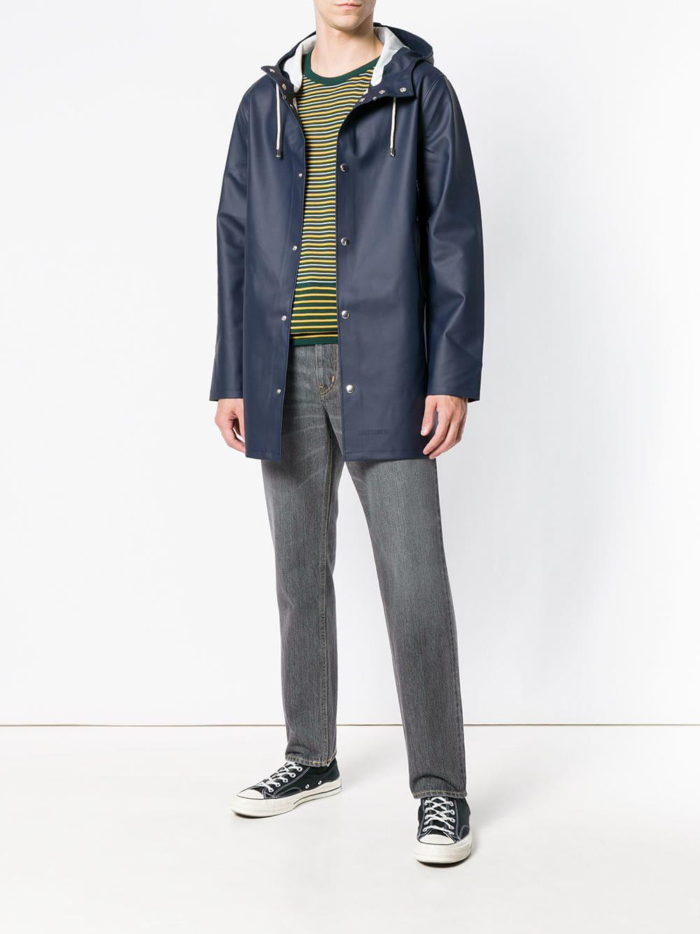 stutterheim stockholm hooded raincoat