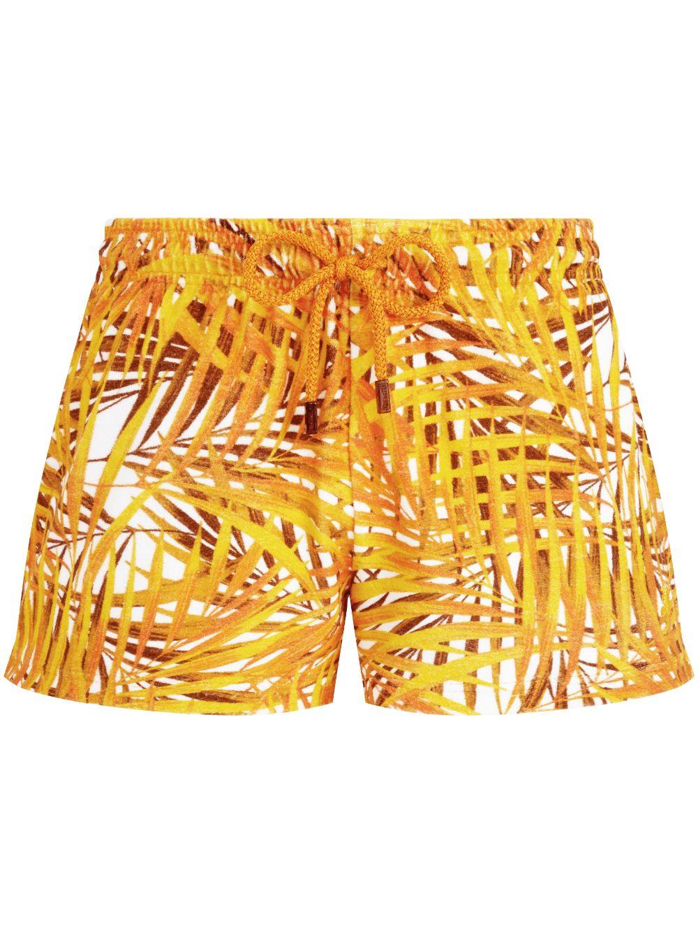 新品正規品【V12/XL】ストレッチハーフパンツ　ショートパンツ　イエロー 正規品【V12/XL】 ストレッチハーフパンツ ショートパンツ