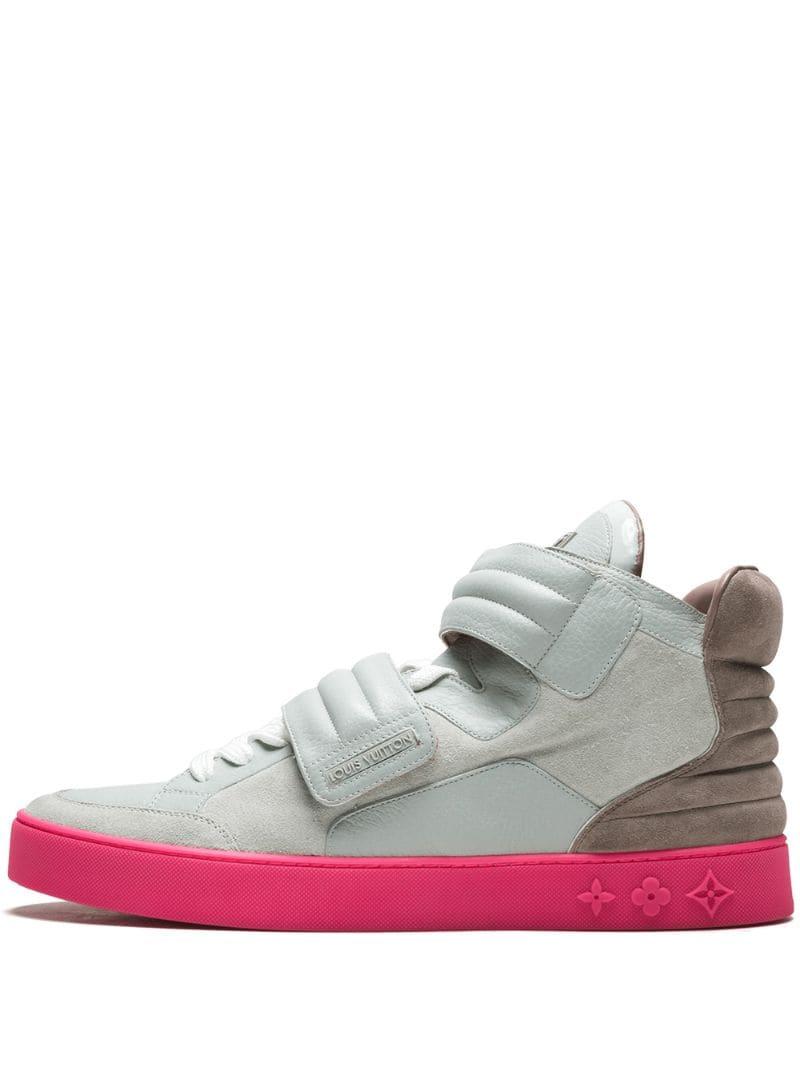 Zapatillas Louis Vuitton x Kanye West Jasper Stadium Goods de Ante de color  Gris para hombre | Lyst