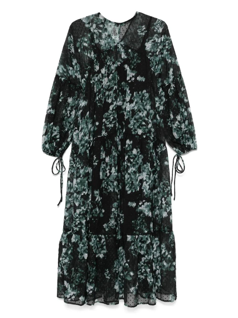 “Scotch & Soda” エンブロイダリーシアサッカードレス Black Black Scotch & Soda Dresses for Women | Lyst