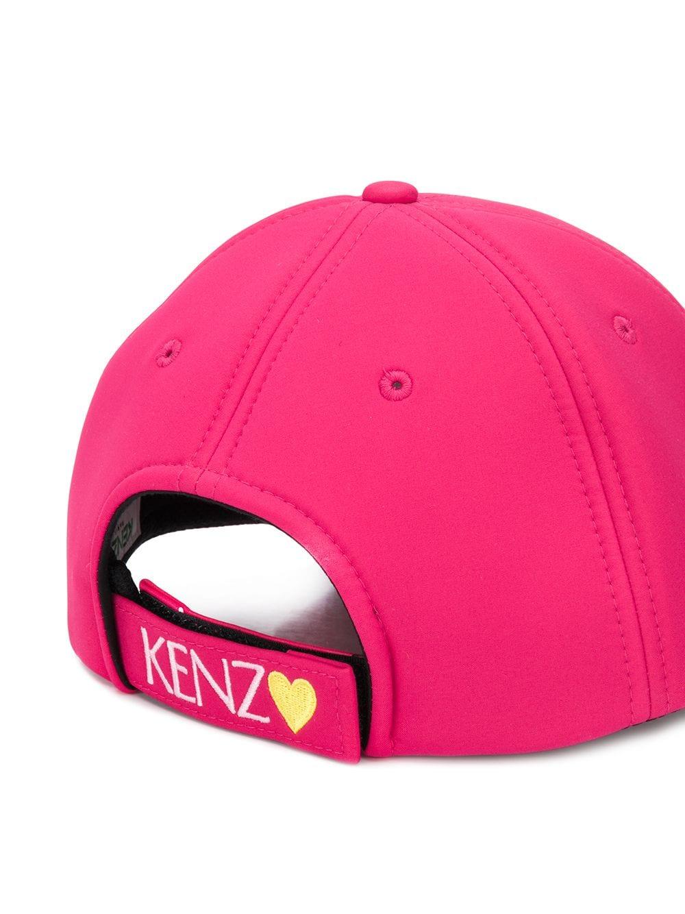 KENZO Tiger Logo Cap in Pink | Lyst Australia