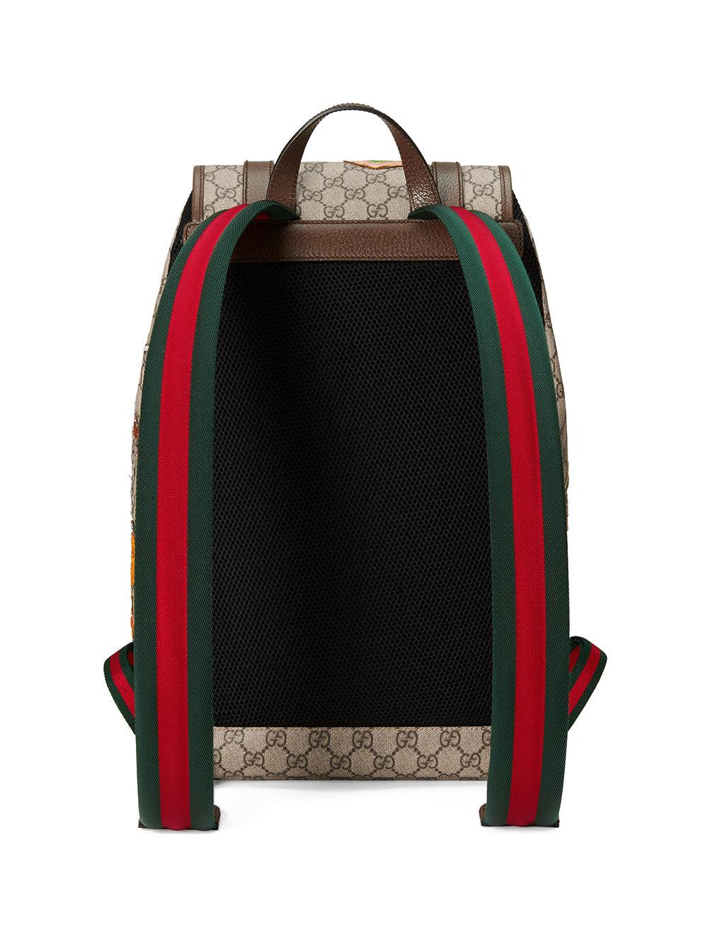 gucci soft supreme backpack