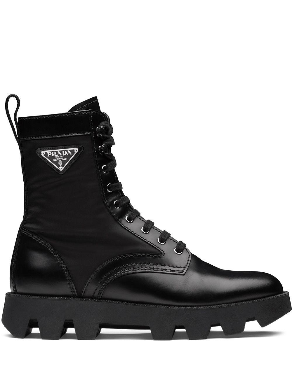 Prada shop nero boots