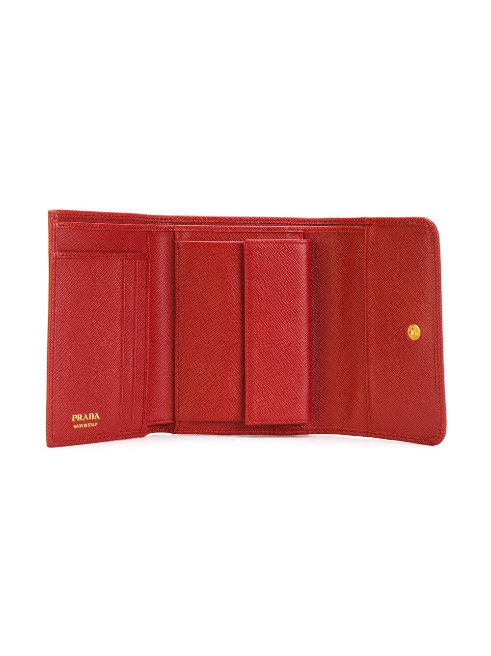 prada trifold wallet