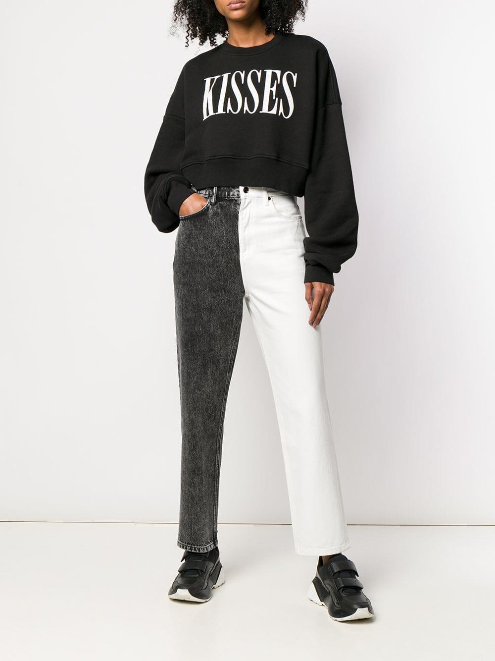 Alexander Wang Denim Two-tone Jeans in 
