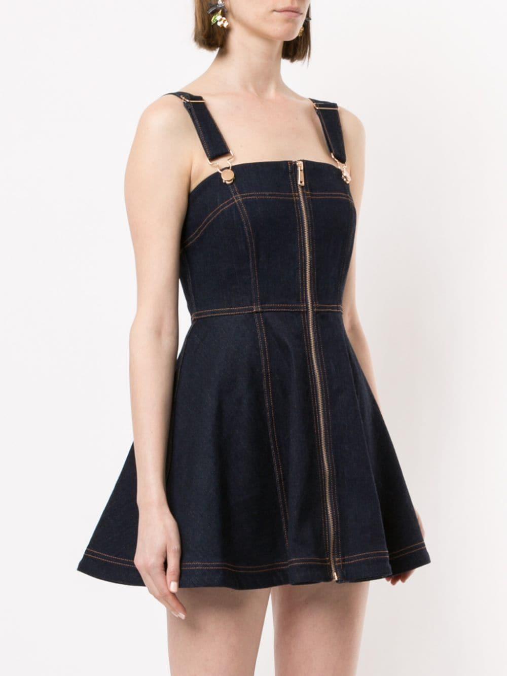 Alice McCALL Azure Pinafore Denim Dress 