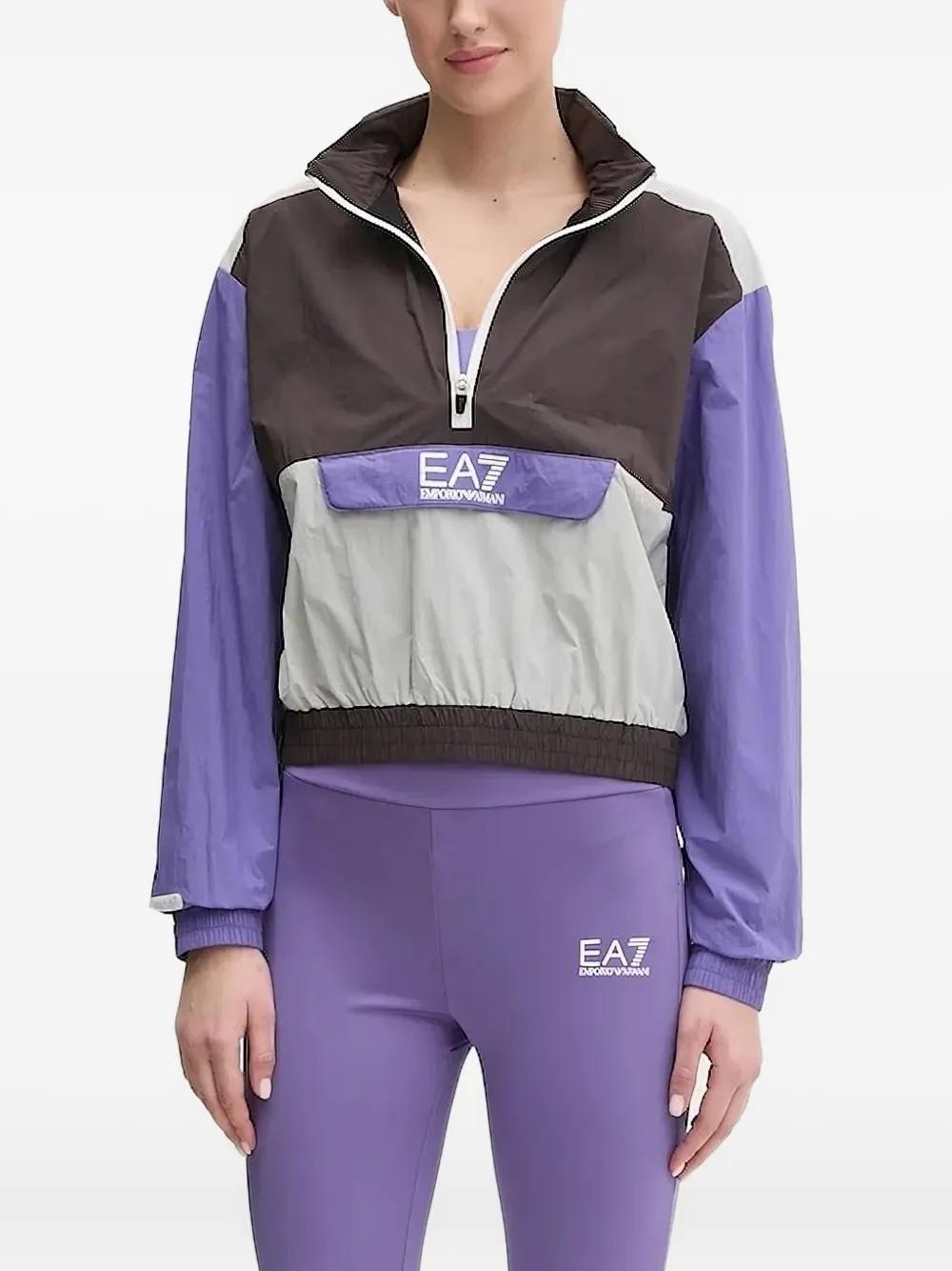 ジャケット EMPORIO ARMANI Woman Jacket Lilac EW000860AF12520 UA036 Ede & Ravenscroft | Emporio Armani Tailored Lurex Tweed