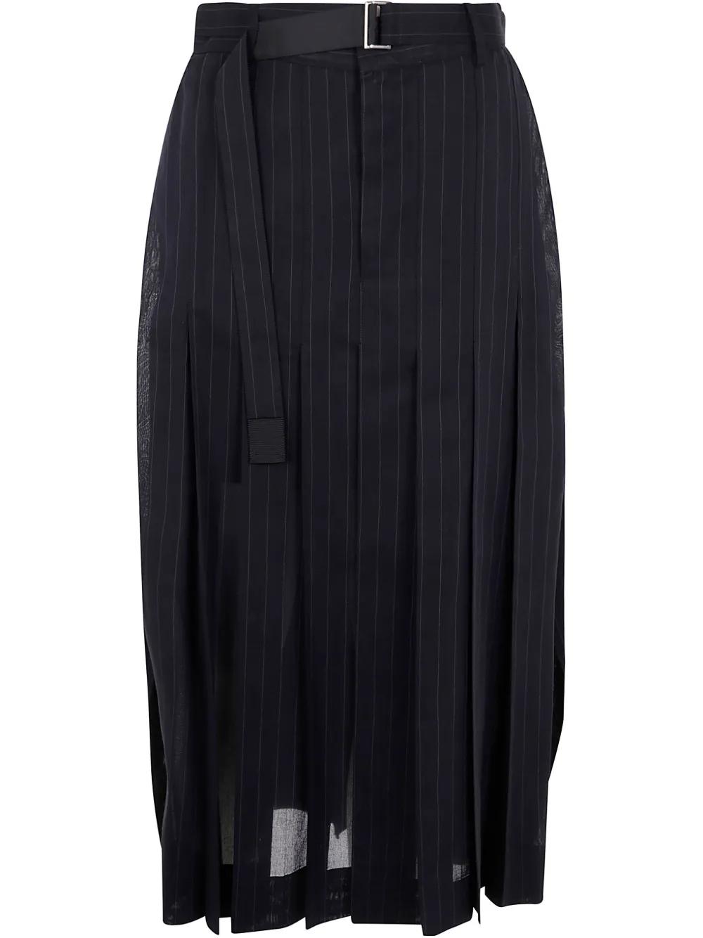 sacai プリーツ ロングスカート 芸能人着用 アシンメトリー sacai プリーツ ロングスカート 芸能人着用 アシンメトリー