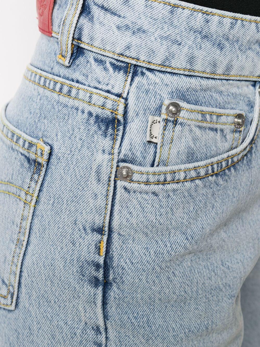 Fiorucci Tara Tapered Jeans in Blue - Lyst