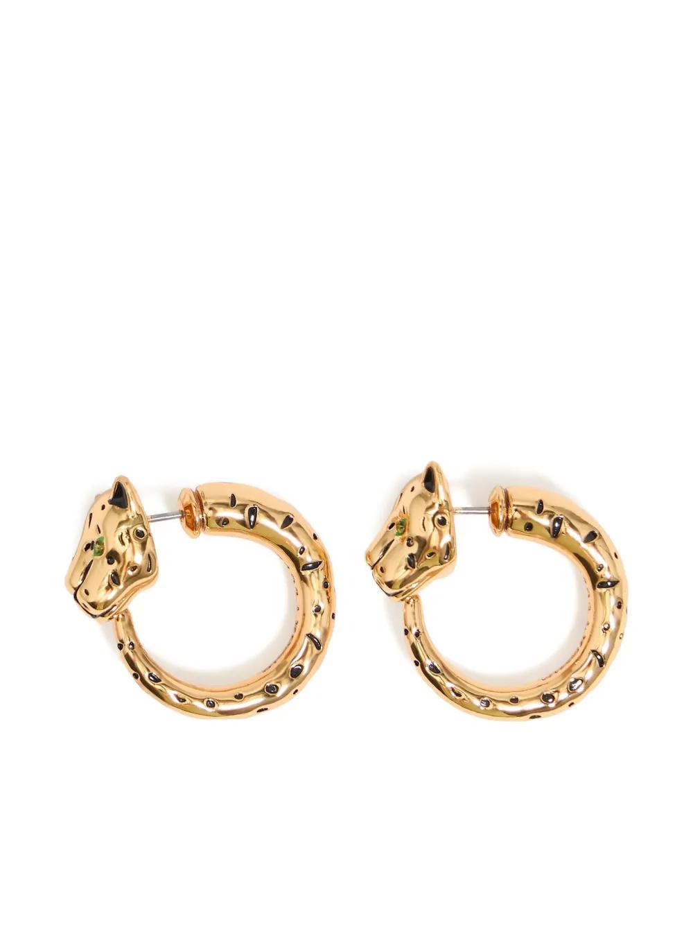 【BIMBA Y LOLA】豹フープピアス Bimba Y Lola Earrings and ear cuffs for Women | Online Sale
