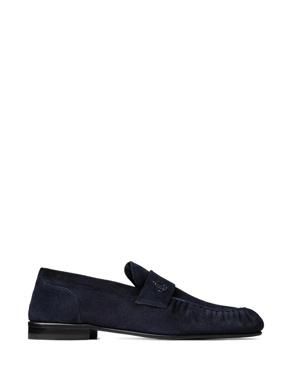 Jimmy Choo Men\'s Loafer Blue Size 42 1/2 Jimmy Choo Blue Glitter Slip On Loafers Size 42 Jimmy Choo  main image 4
