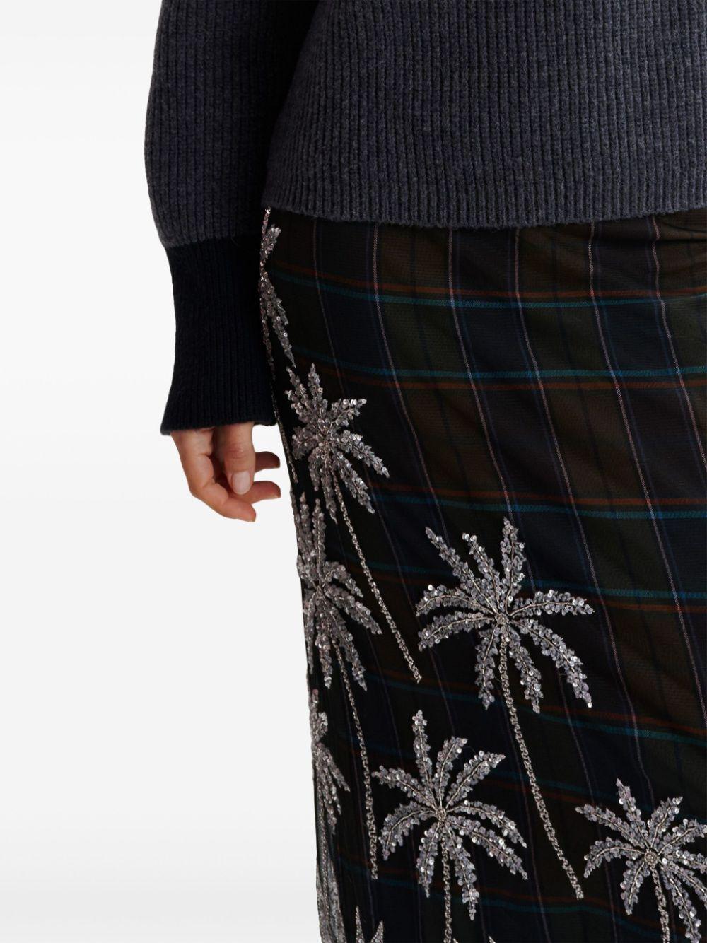 Knit Flare Skirt ブラック36 新品タグ付き 試着無し（L 