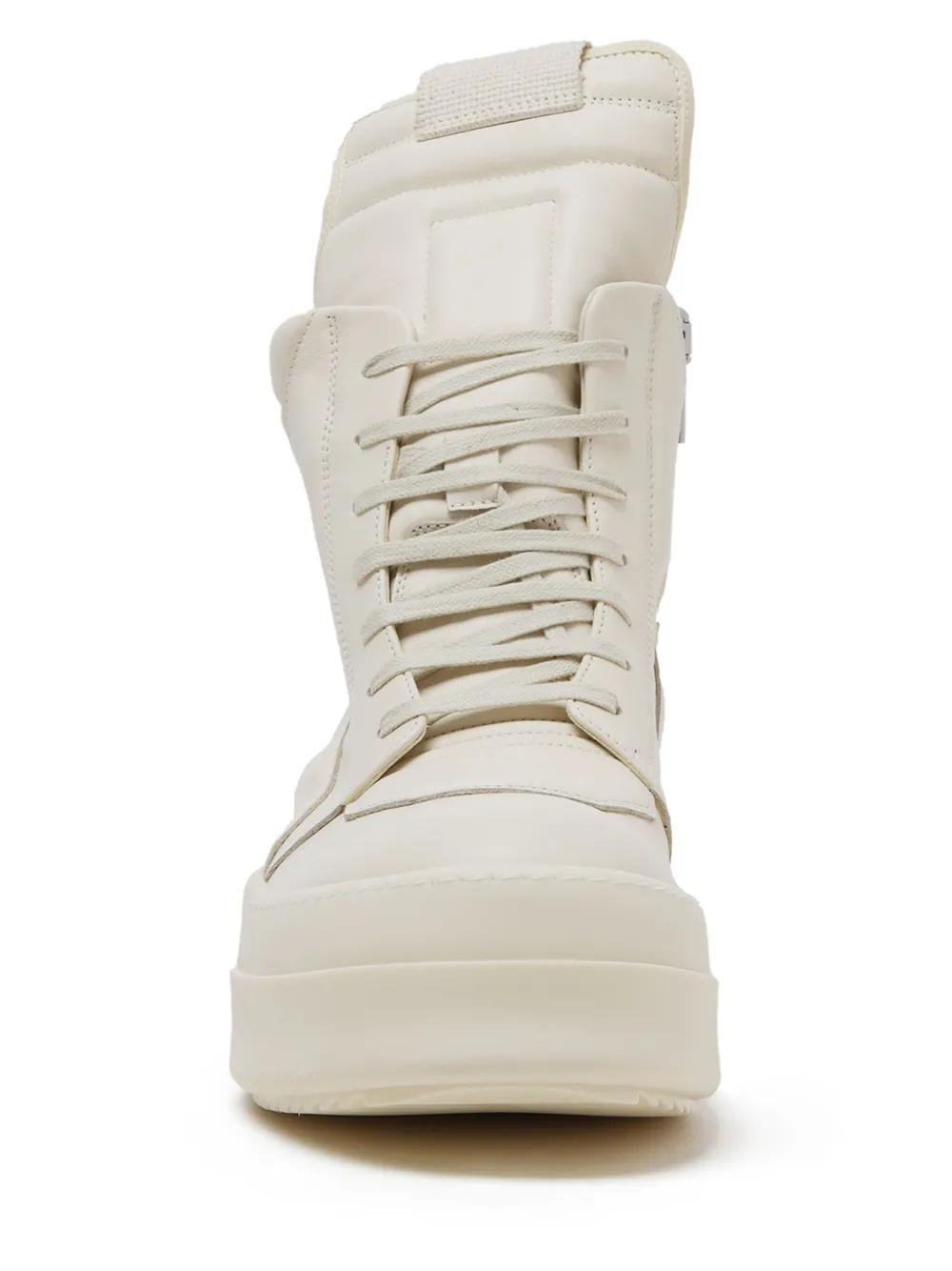 メンズ Rick Owens オフホワイト Hollywood Mega Geobasket
