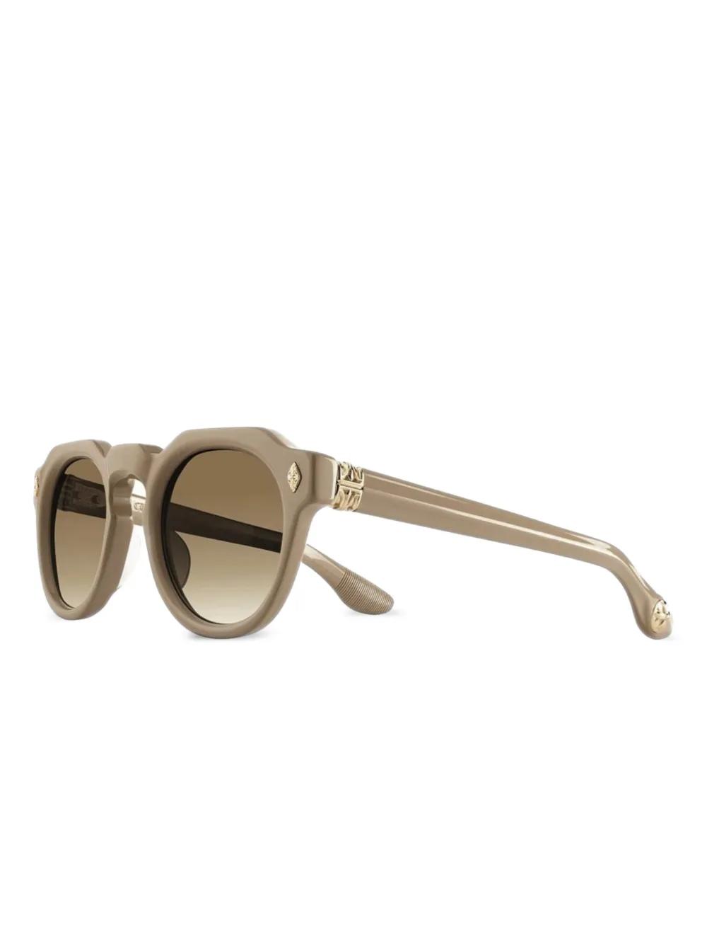 Chrome Hearts Lizard Boot Sunglasses in Brown | Lyst UK
