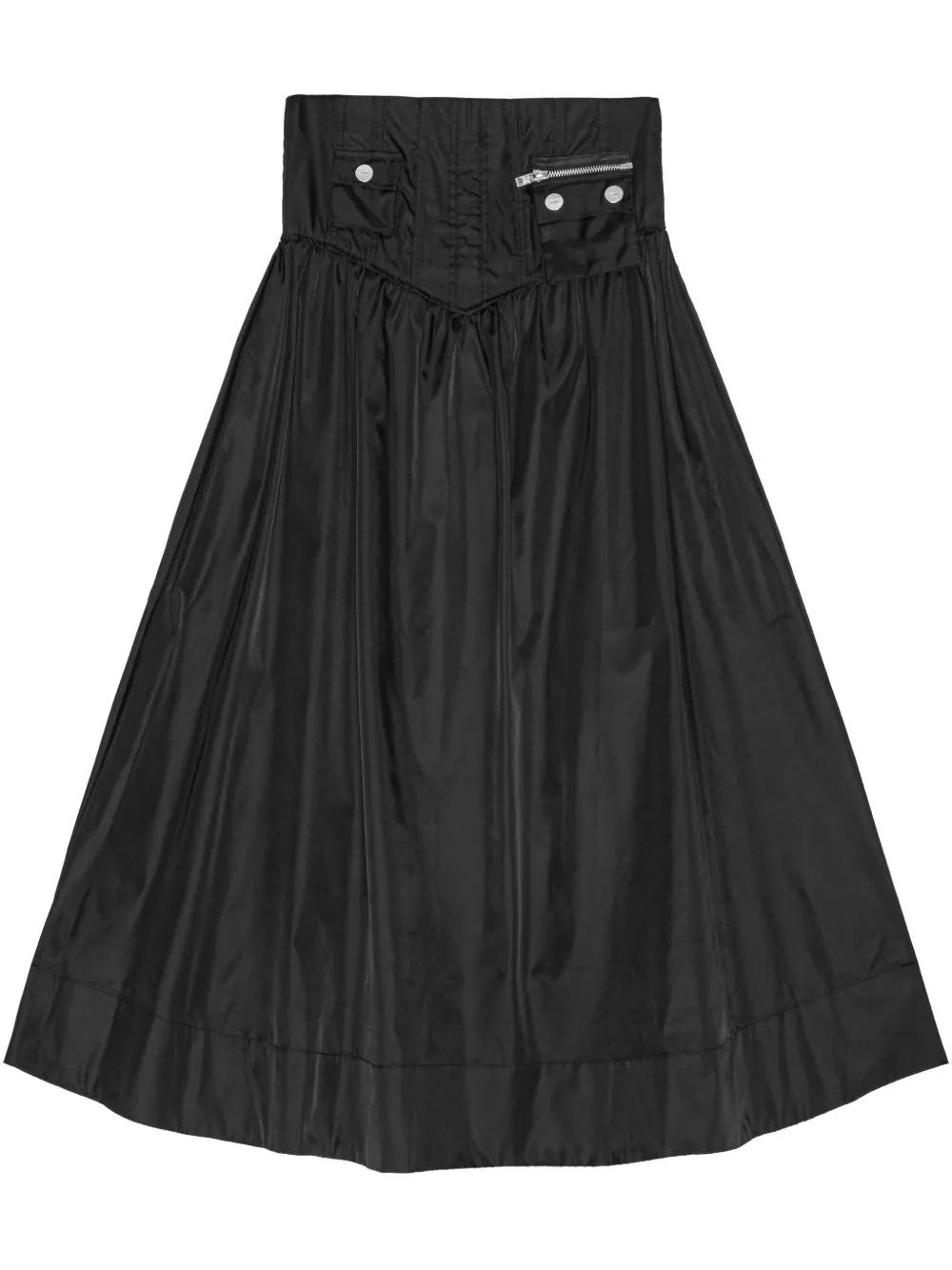 レディース Ganni ミドルスカート | オンラインセールは最大56%オフ | Lyst