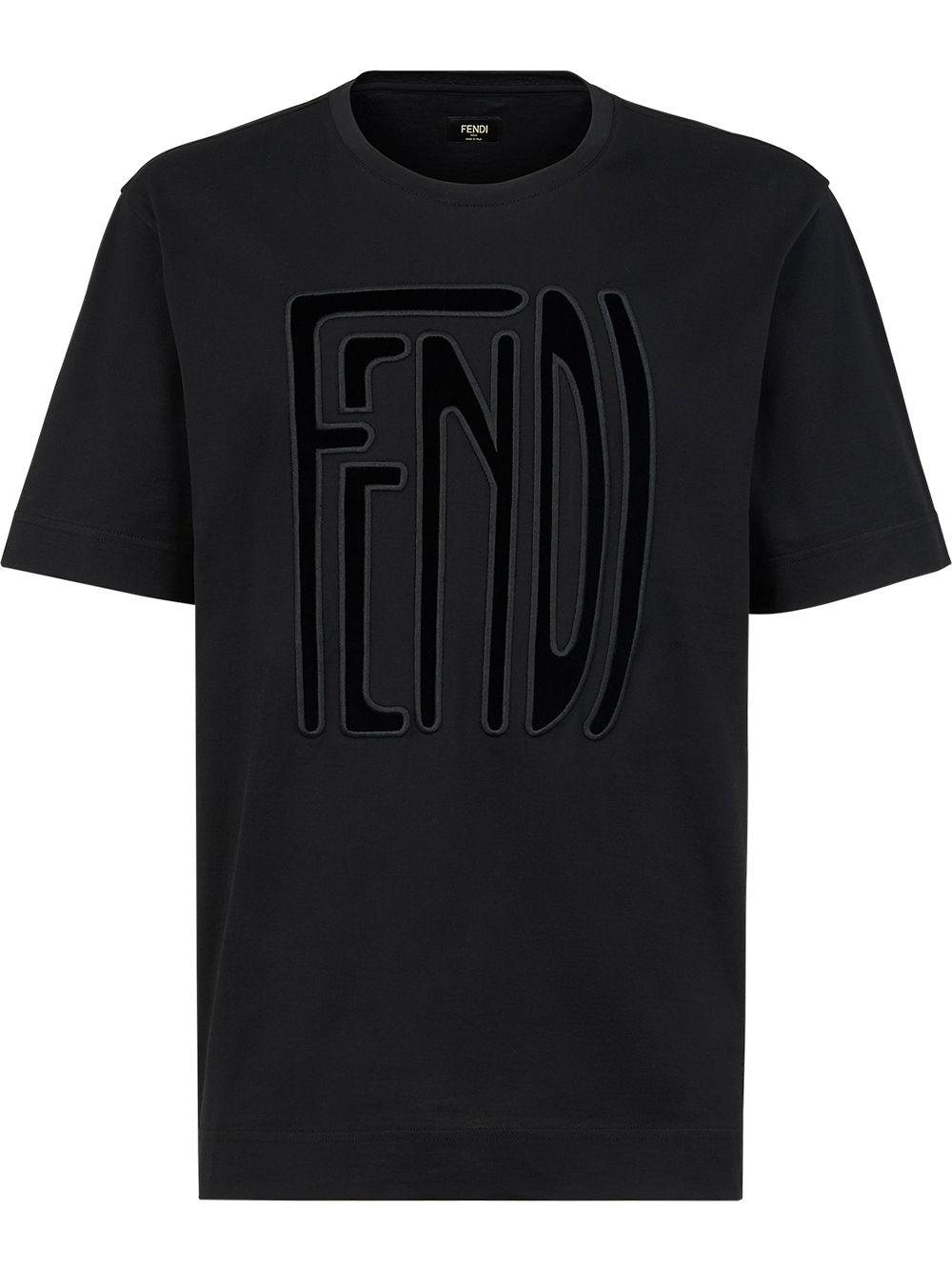 fendi patch t shirt
