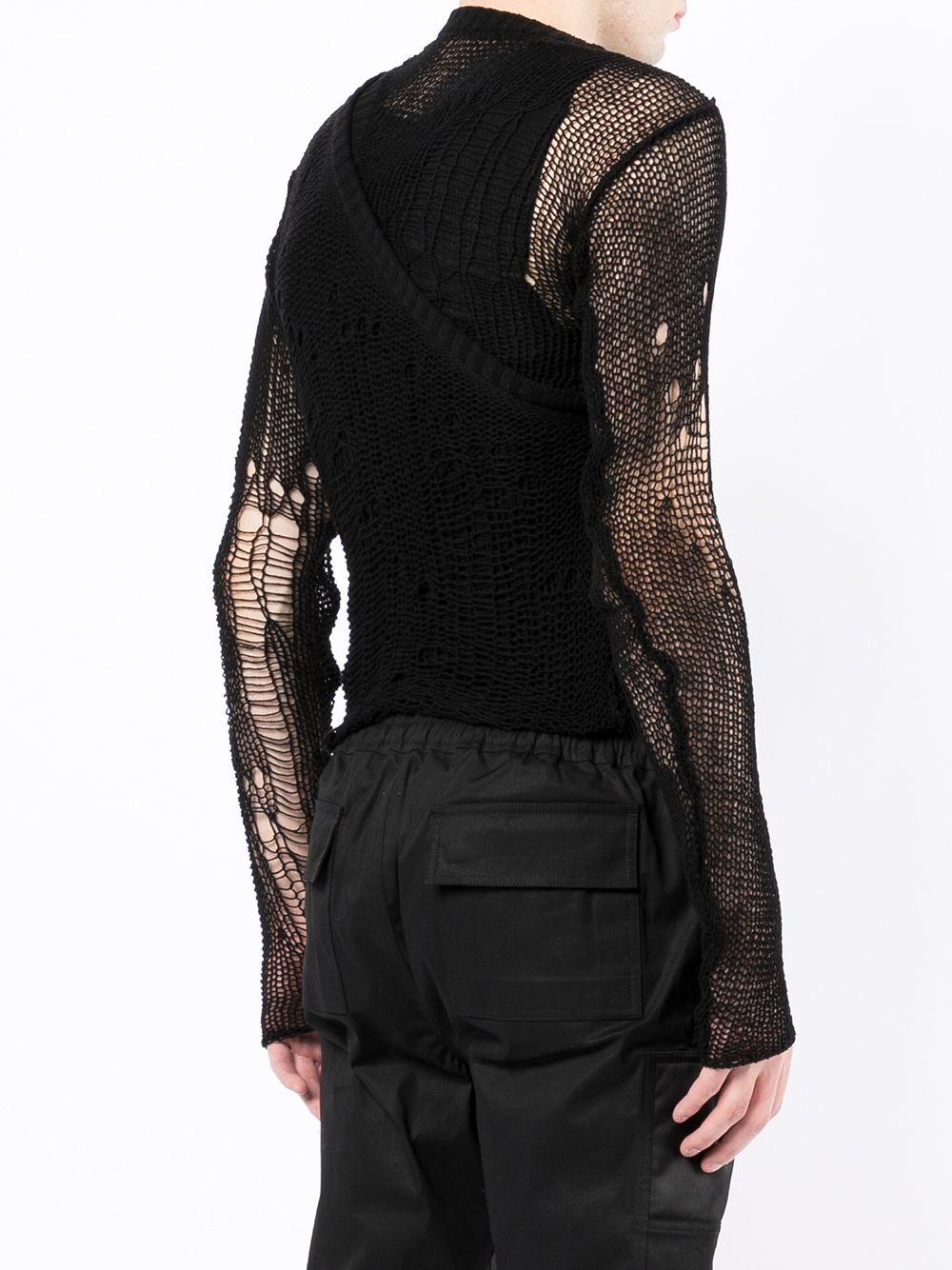 Distressed-knit Jumper 