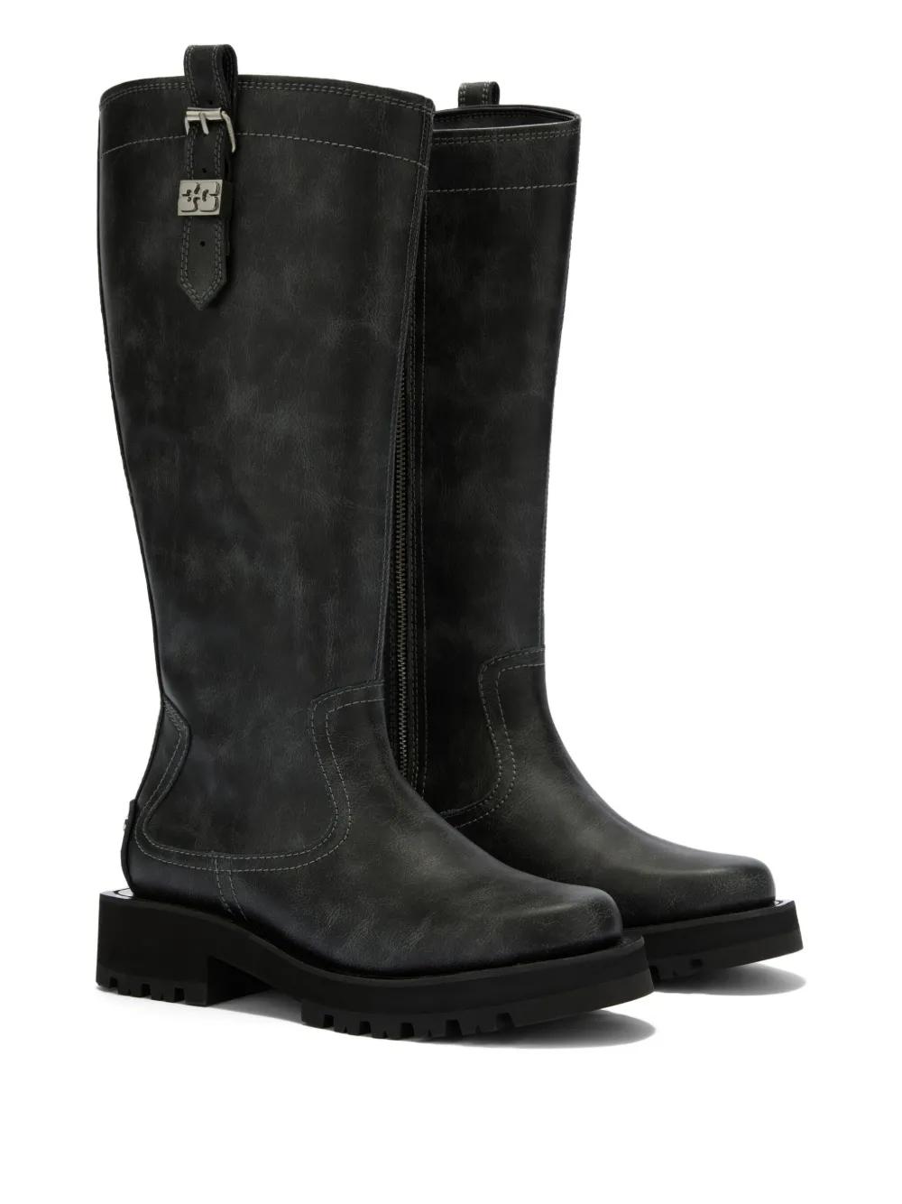 Ganni Knee-high boots for Women Online Sale up to 51% off Lyst