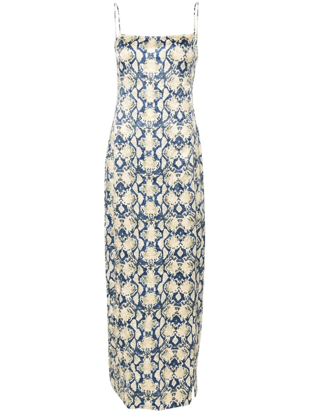 Plt snake shop print dress
