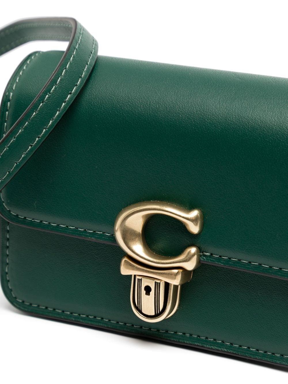 COACH Studio 12 Leather Shoulder Bag in Green | Lyst Australia