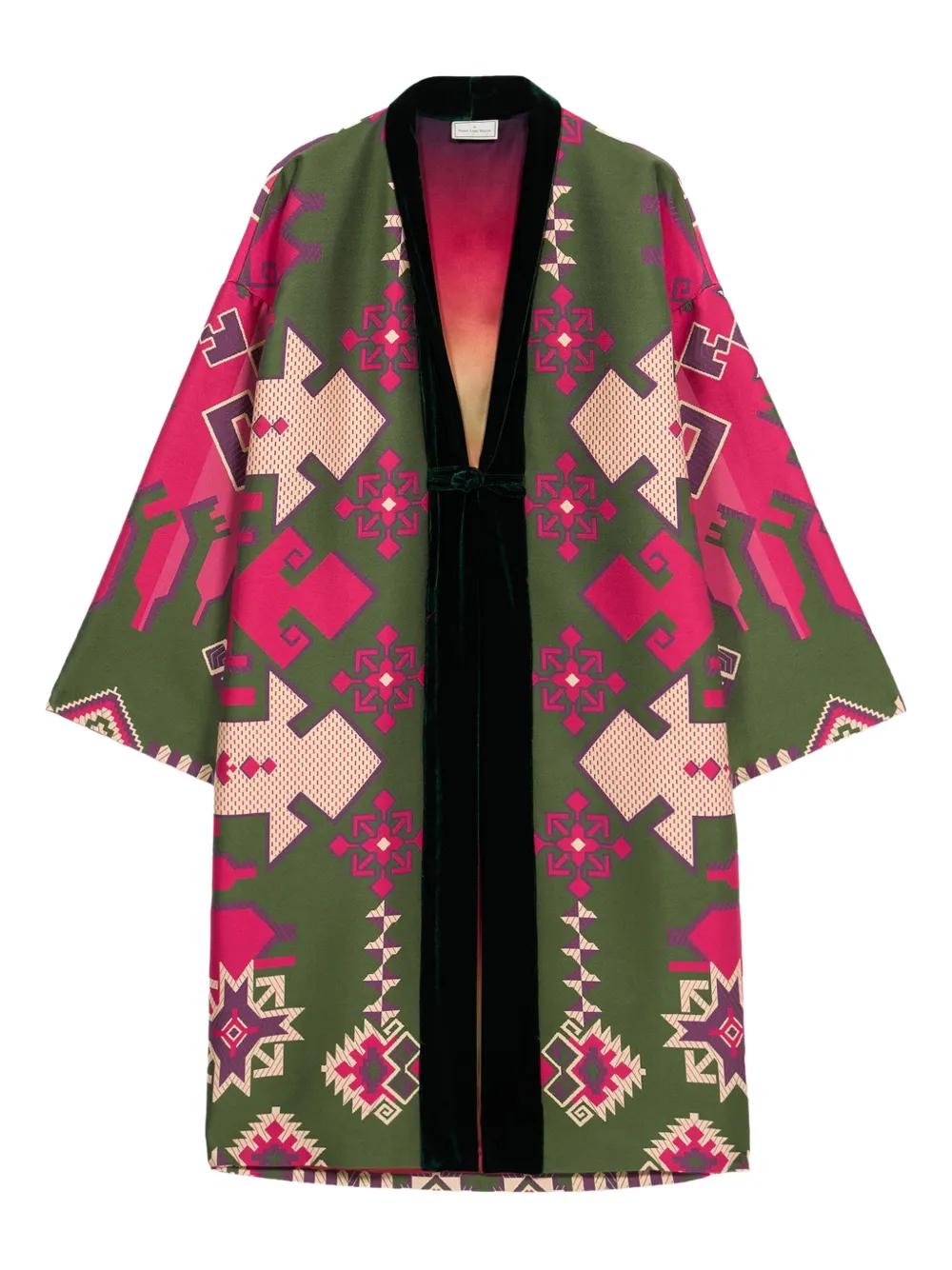 ボトムスその他 Pierrelouis Mascia Double-Breasted Floral Print Jacket Pierrelouis Mascia | Jackets & Coats | Pierrelouis Mascia
