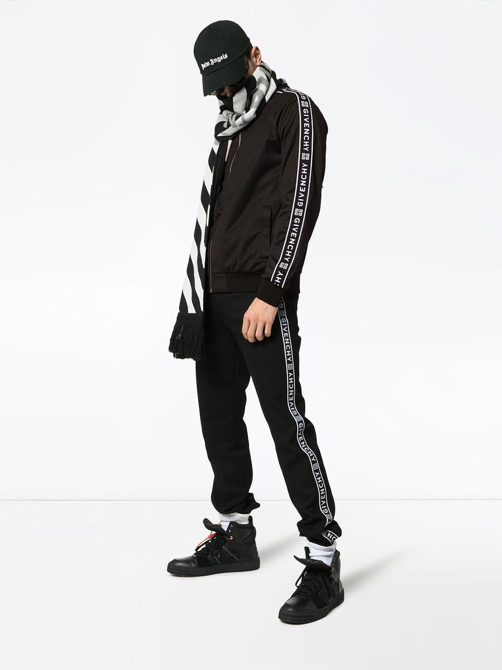 Chaqueta de chándal con logo y cremallera Givenchy de Tejido sintético de  color Negro para hombre - Lyst