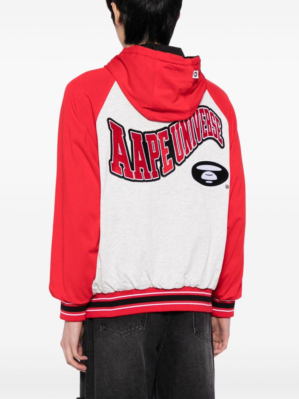 Aape hoodie red online