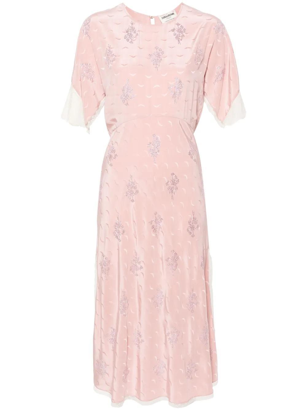 zadig voltaire pink dress Zadig + Voltaire Women's Recloud Toile De Jouy Dress