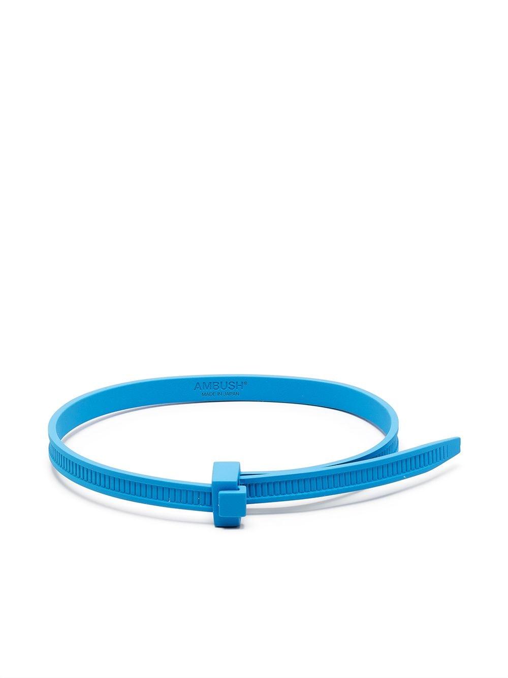 Ambush Zip Tie Bracelet in Blue Lyst UK