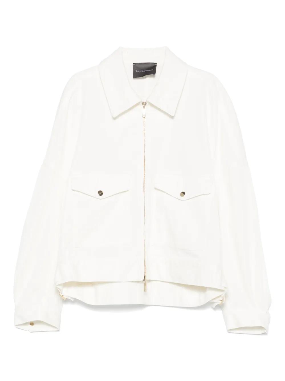 ジャケット LORENA ANTONIAZZI Women Jackets I2433PI20C2526 White Lorena Antoniazzi Jackets for Women | Online Sale up to 60