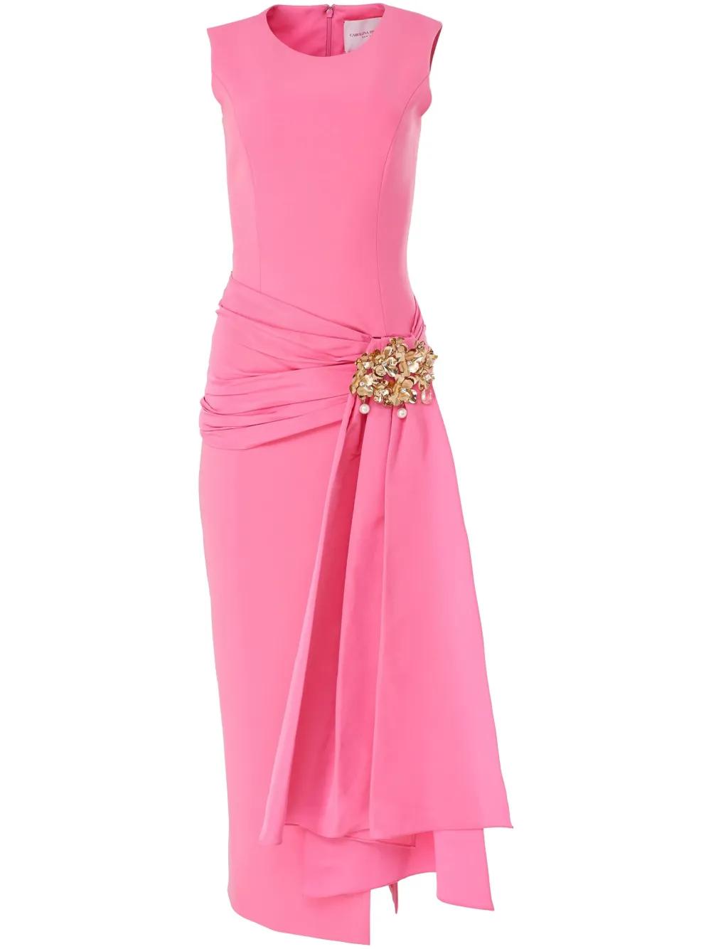 carolina herrera asymmetric layered dress Carolina Herrera Asymmetric Evening Dresses