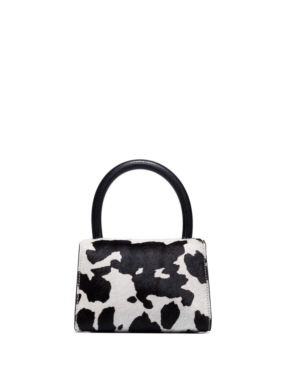 cow print mini bag