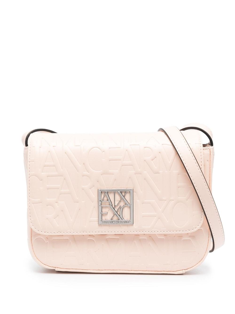 armani exchange leather bag