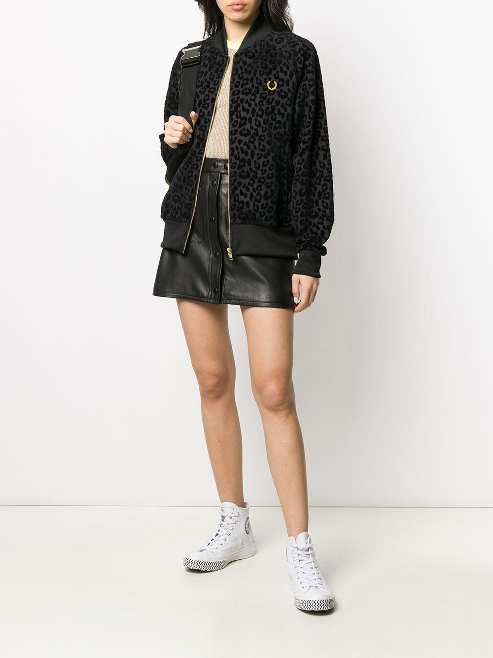 Miles Kane Leopard Print Track Jacket 