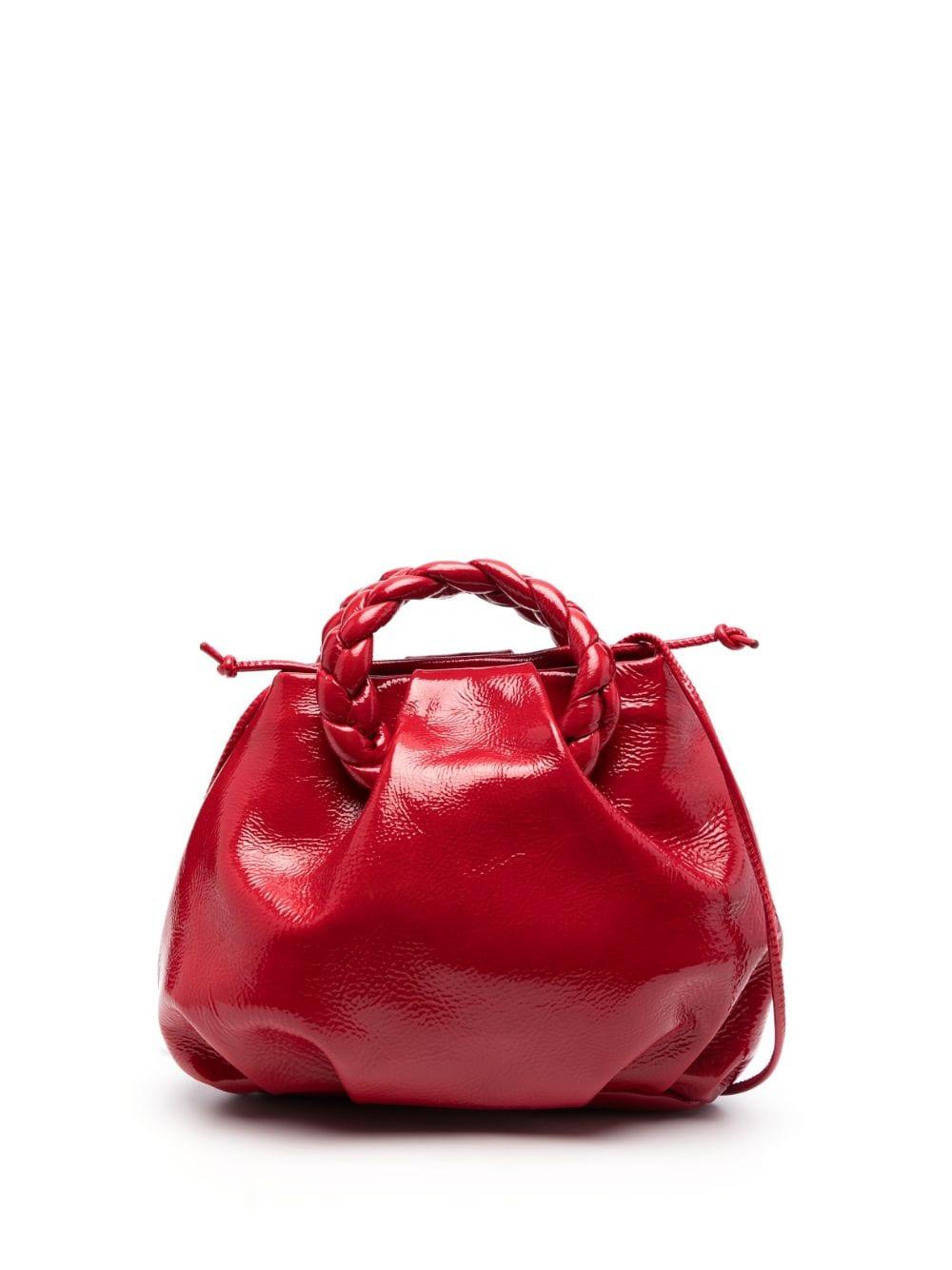 Hereu Bombon Crinkled-leather Crossbody Bag in Red for Men | Lyst Australia
