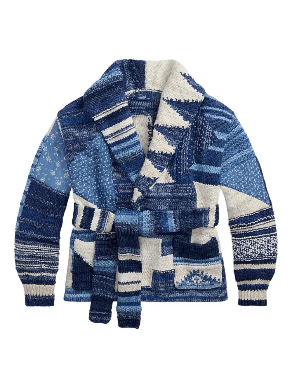 Polo Ralph Lauren パッチワークカーディガン M Polo Ralph Lauren パッチワークカーディガン M 楽天市場