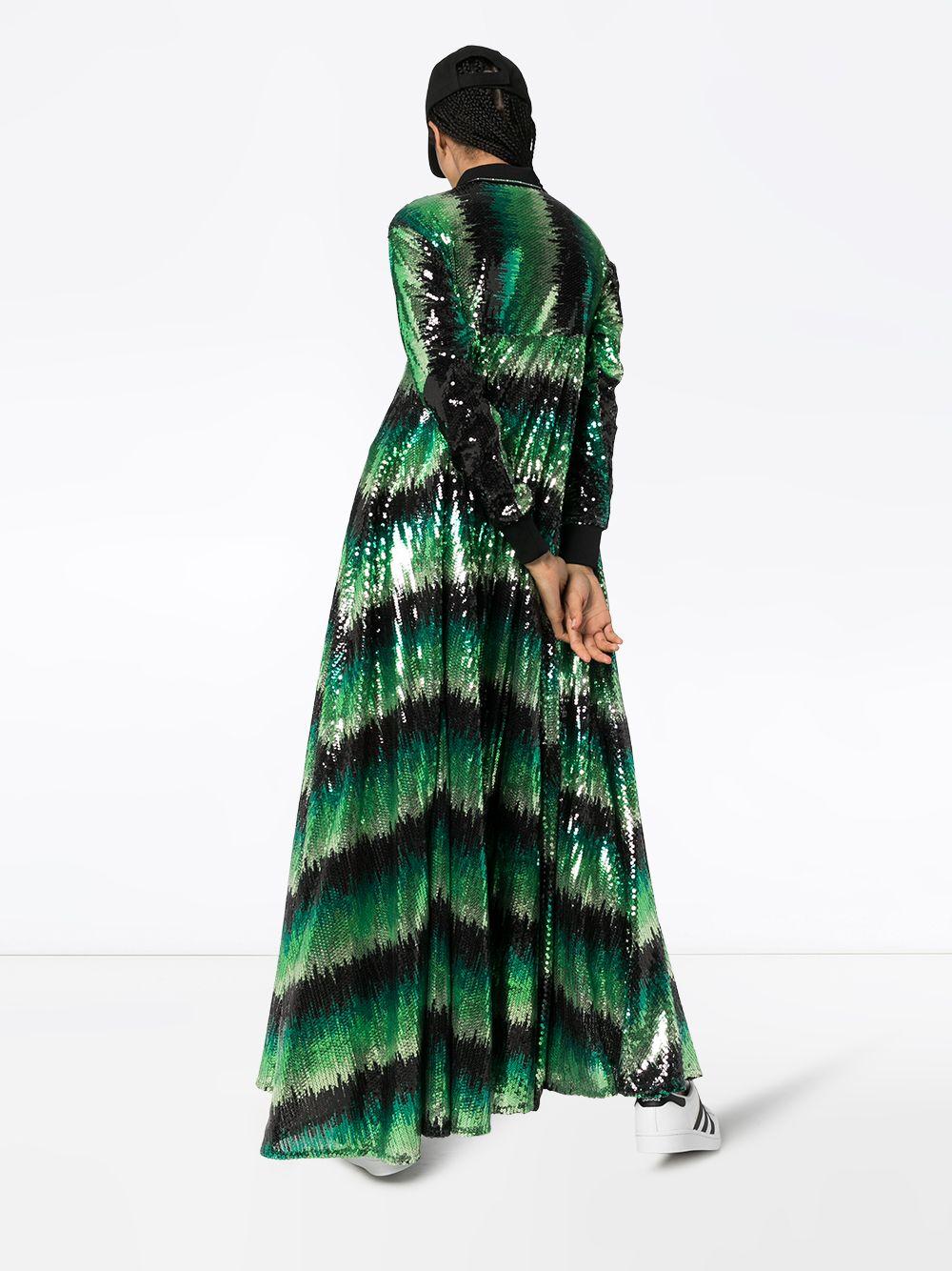 adidas Anna Isoniemi Sequinned Maxi in Green | Lyst