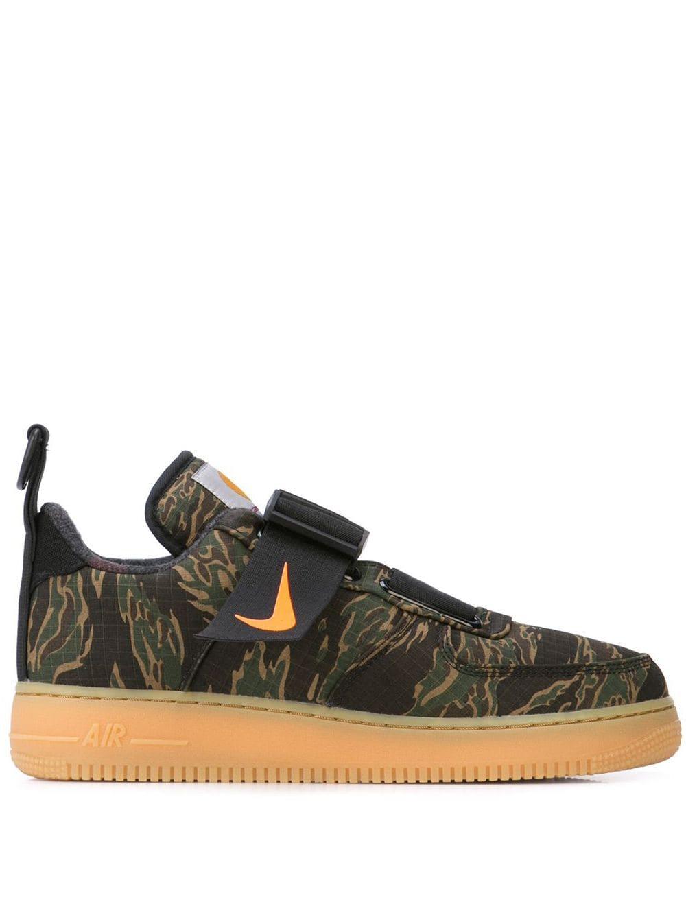 Nike Rubber Air Force 1 Utility Sneakers in Green for Men - Lyst