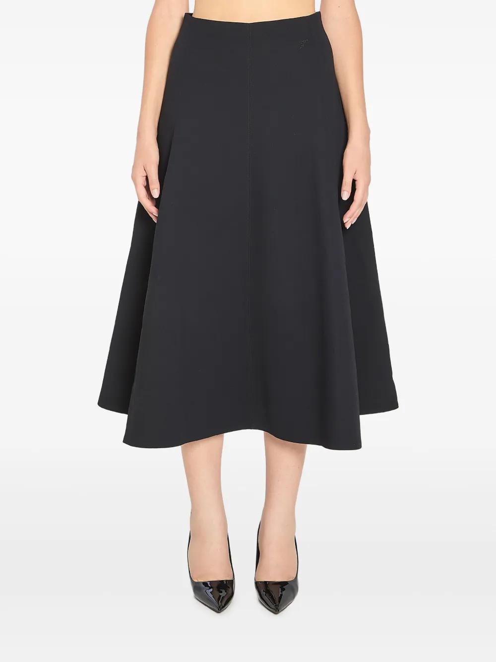 ワンピース JACQUEMUS Women Mid Skirts 25E251KN6082437990 Black Jacquemus The Agave Ruched Midi Skirt | Black | FARFETCH