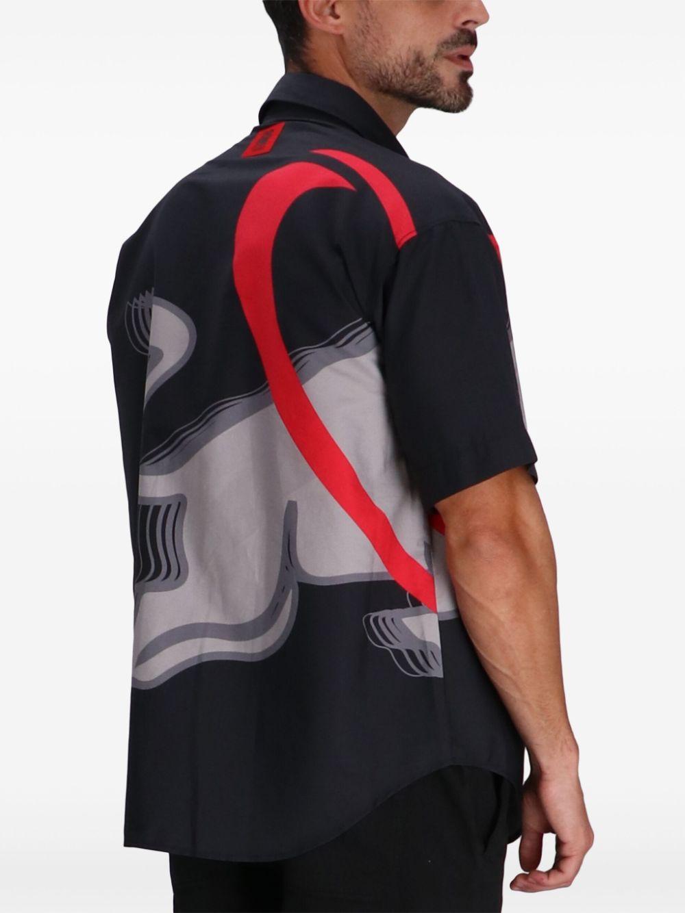 HUGO X Racing Bulls Ebull Red Bull Shirt in Blue for Men | Lyst