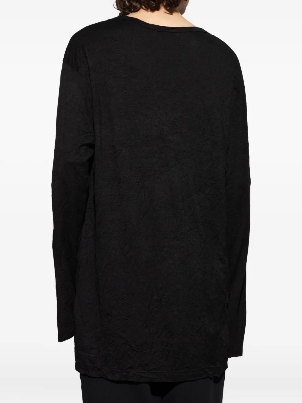 Yohji Yamamoto Long-sleeve t-shirts for Men | Online Sale up